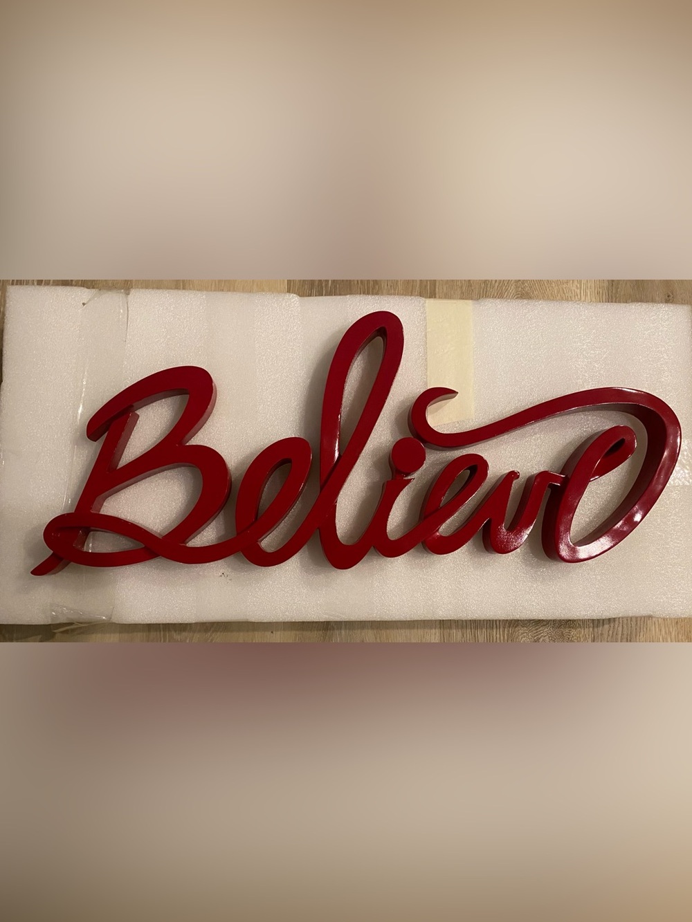 "Believe" Script
